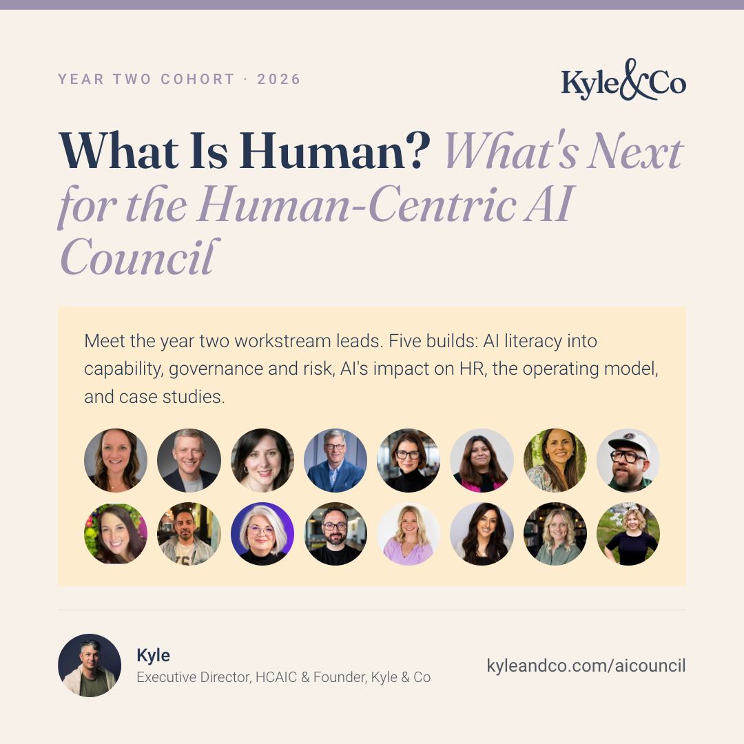 What Is Human? What's Next for the Human-Centric AI Council